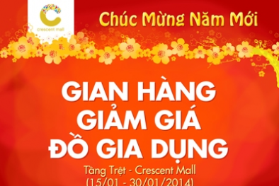 Đón Tết Nguyên đán tại Crescent Mall